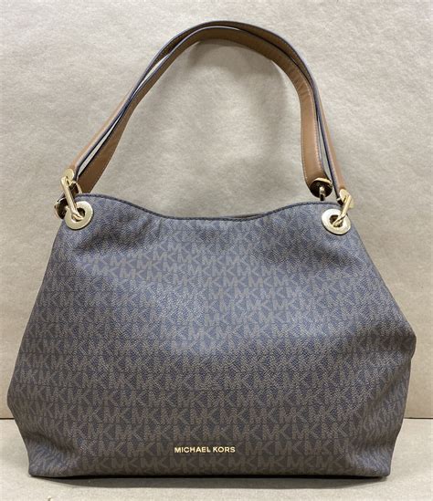 michael kors raven electric blue|Raven Logo Shoulder Bag .